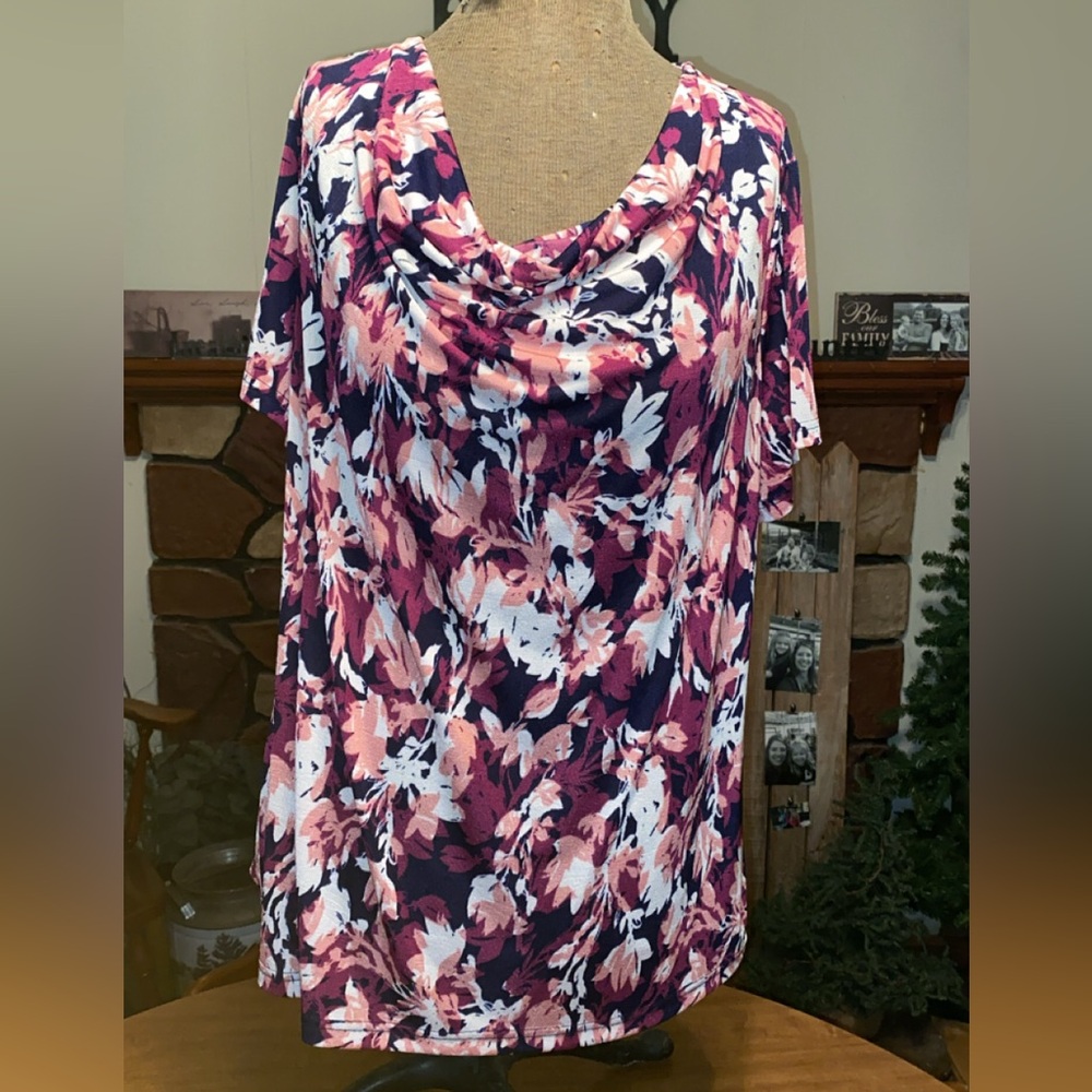 Floral Print Women's Top